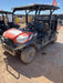 2022 Kubota RTV-X1140W-H Plastic Canopy, Windshield Acrylic Clear, LED Strobe Light, Wire Harness Kit, Back up Alarm