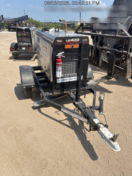 2024 Lincoln Electric LE400 Kubota V1505, Trlr, Cable Rack, Light Kit, ES Decals, T3