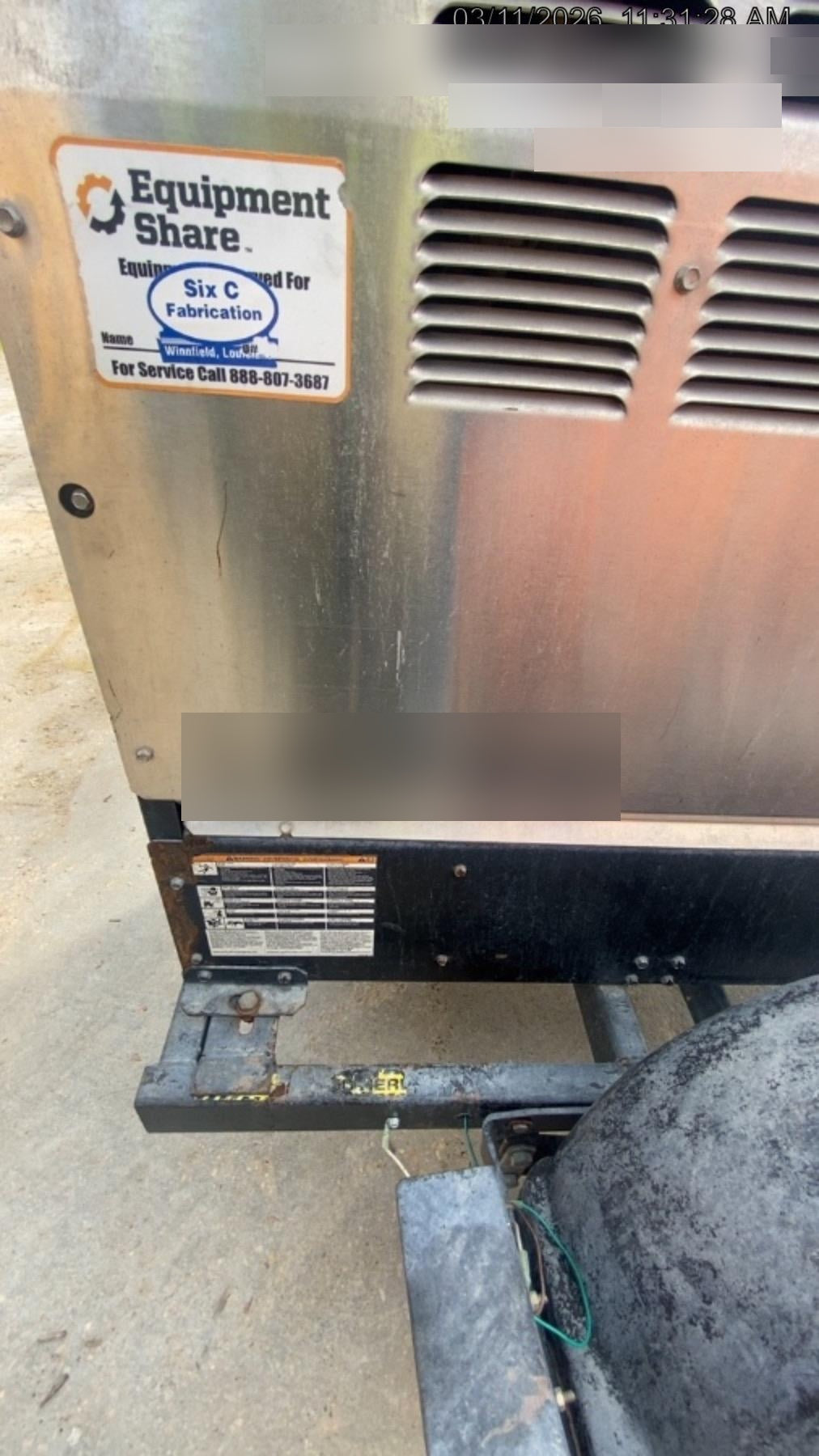 2018 Lincoln Electric Vantage 435 Lincoln Vantage 435 Welder Ready-Pak 3 w/Trailer, Fender/Light Kit, and Cable Rack