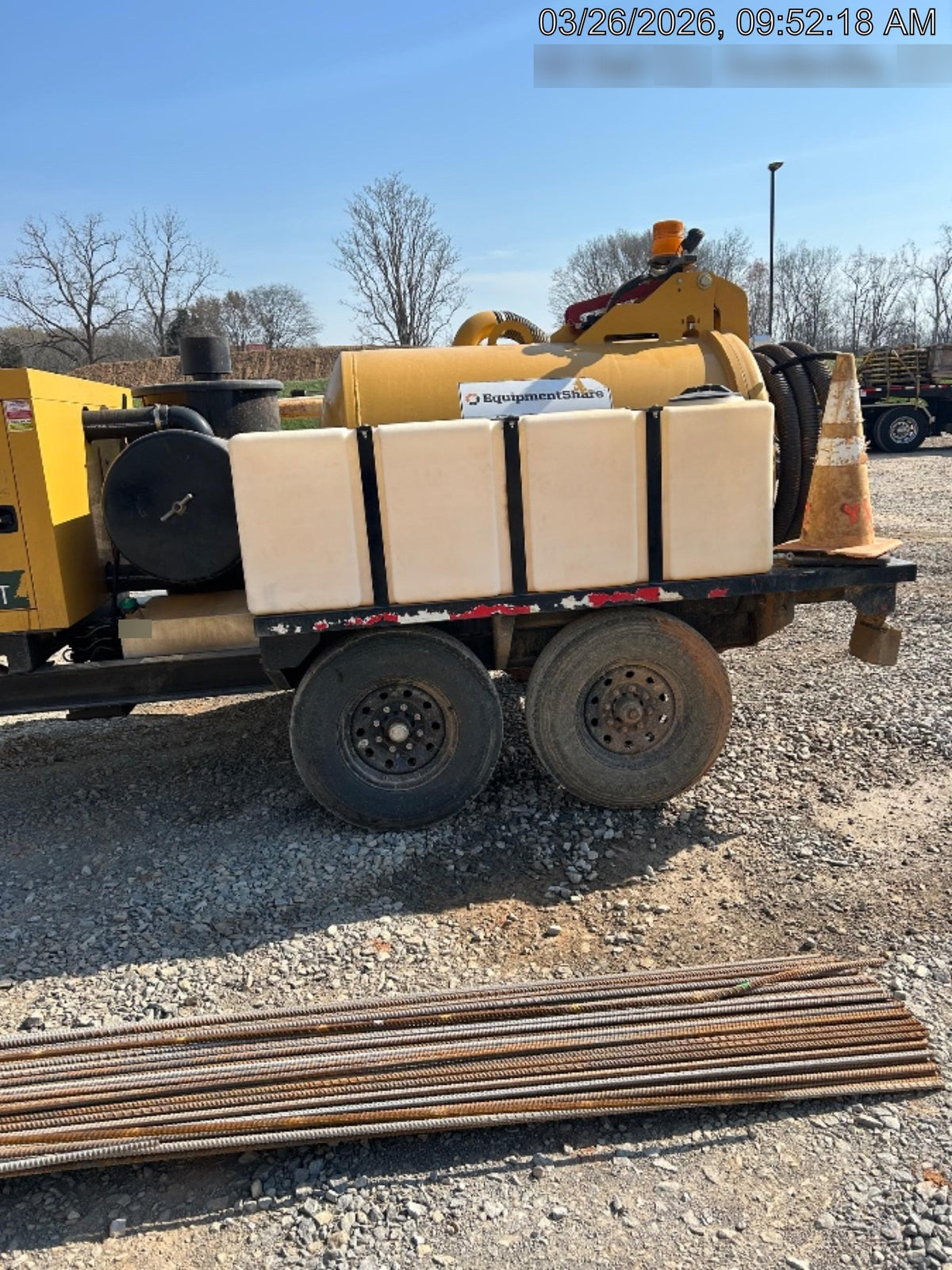 2023 Vac-Tron LP573XDT T4 Koehler Diesel Engine, 500 Gallon Debris Tank, x2 100 Gallon Water Tanks