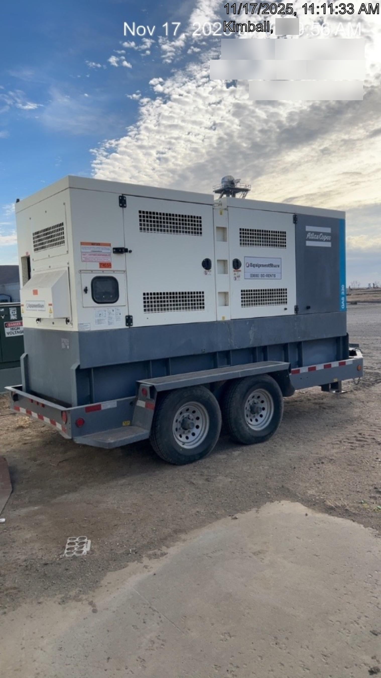2020 ATLAS COPCO QAS 330
