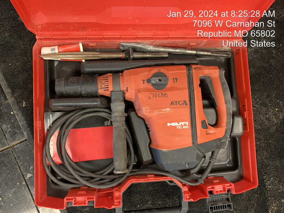 2020 HILTI TE 60-ATC/AVR