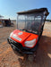 2021 Kubota RTV-X1140W-H Plastic Canopy, Windshield Acrylic Clear, LED Strobe Light, Wire Harness Kit, Back up Alarm