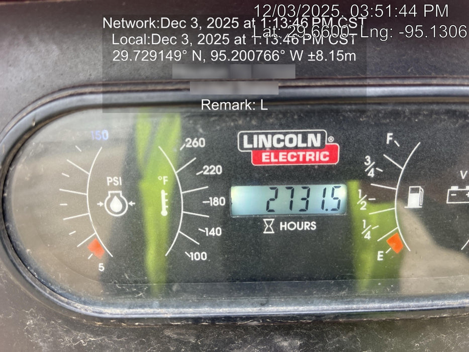 2022 Lincoln Electric Vantage 549X Crosslink Technology, Trailer Mounted, ES Decals, T3