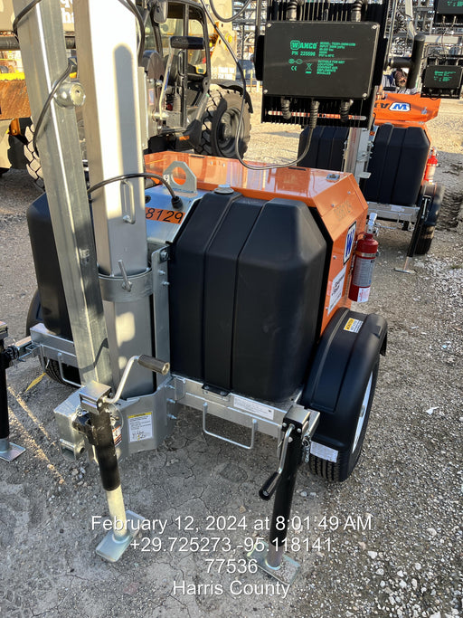 2024 Wanco WLTT-4MM4K Diesel, Deep Sea Controller, Shore Power Plug, Auto Start, (4) 350W LED Floodlights, 4kW Generator, 60 Gal Fuel Tank, 2" Ball, T3