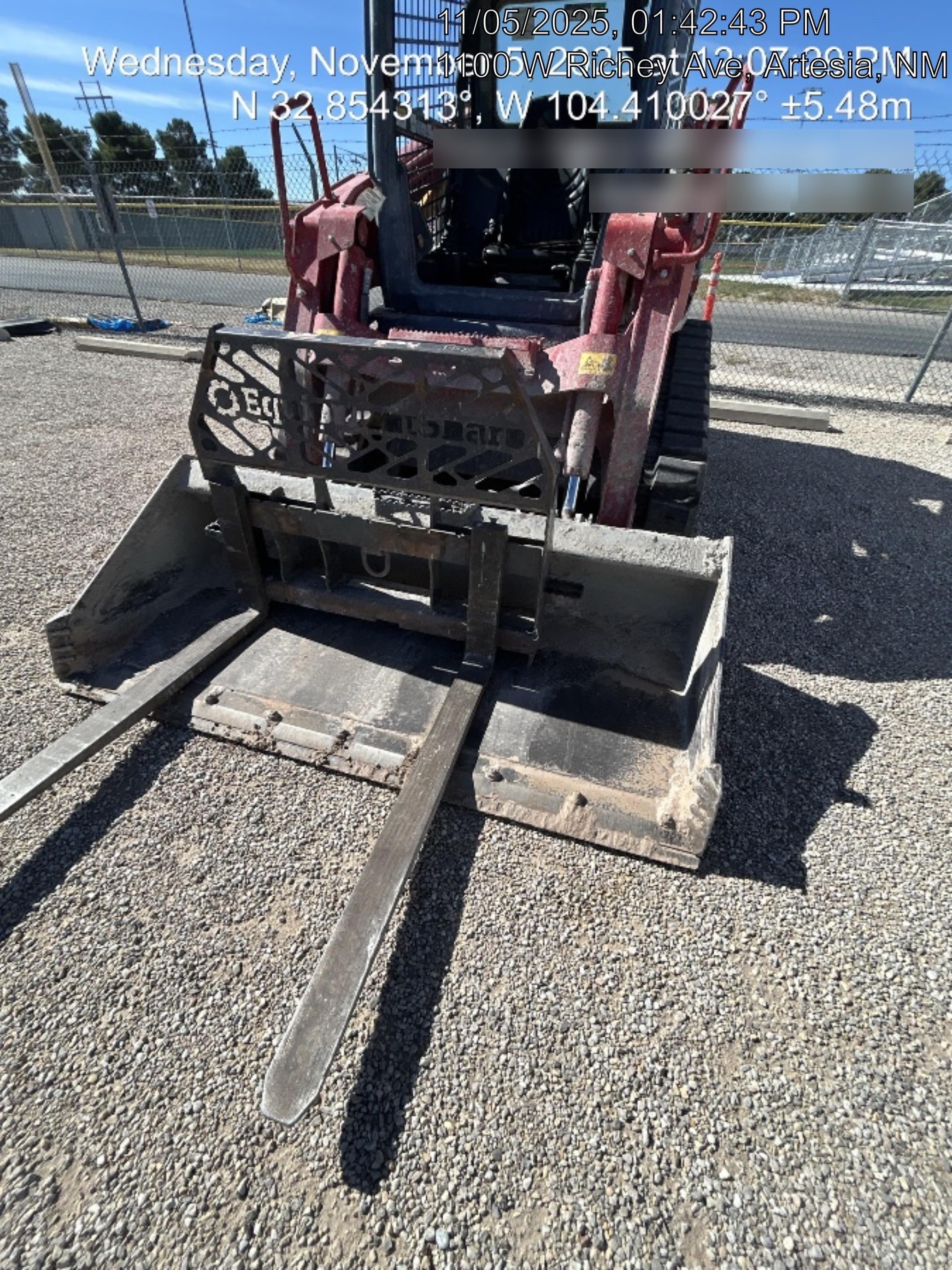 2021 PALADIN 48" Pallet Fork Assembly