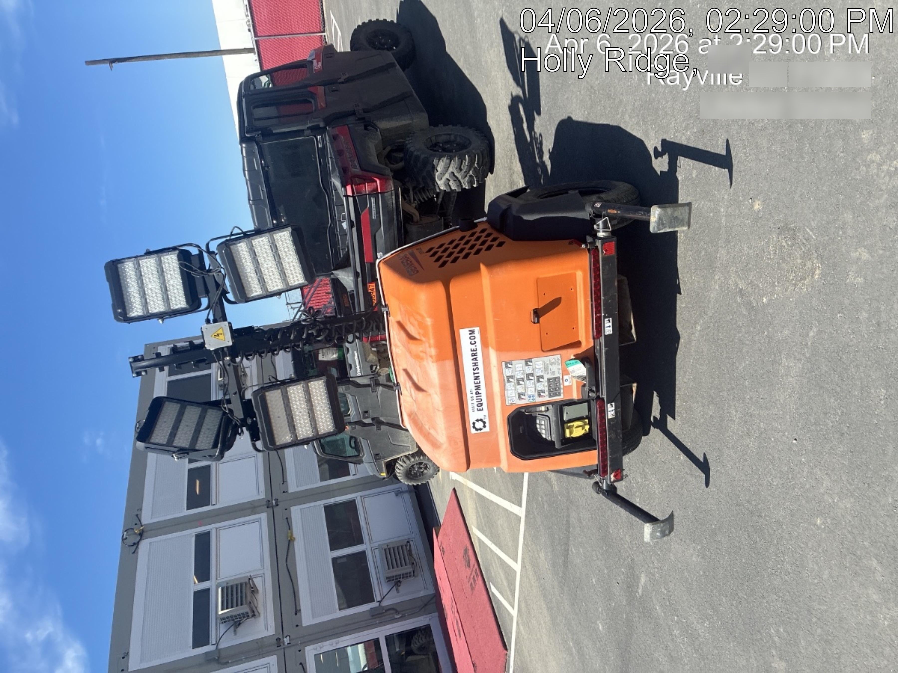 2023 Generac MLT2 Diesel, Flex Switch 120V Input, Powerzone Controller, (4) 320W LED Lights, 4kW Generator, 39.9 Gal Fuel Tank, 2" Ball, T3