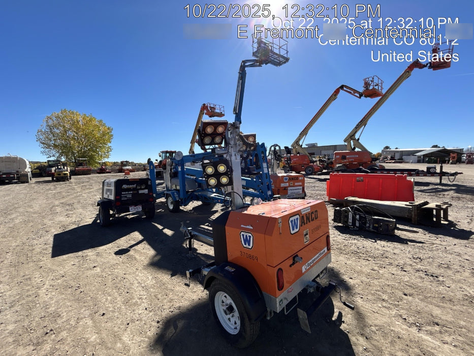 2023 Wanco WLTT-4MM4K Diesel, Deep Sea Controller, Shore Power Plug, Auto Start, (4) 350W LED Floodlights, 4kW Generator, 60 Gal Fuel Tank, 2" Ball, T3