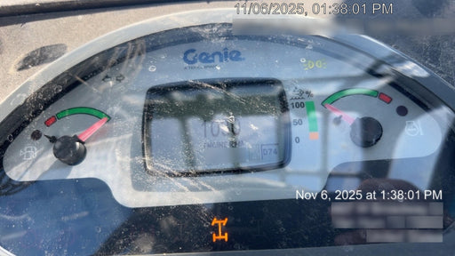 2018 Genie GTH-844 Genie GTH-844 w/Enclosed Cab w/HVAC, Work Lights, Solid Tires, Beacon, 60" Carriage and Forks