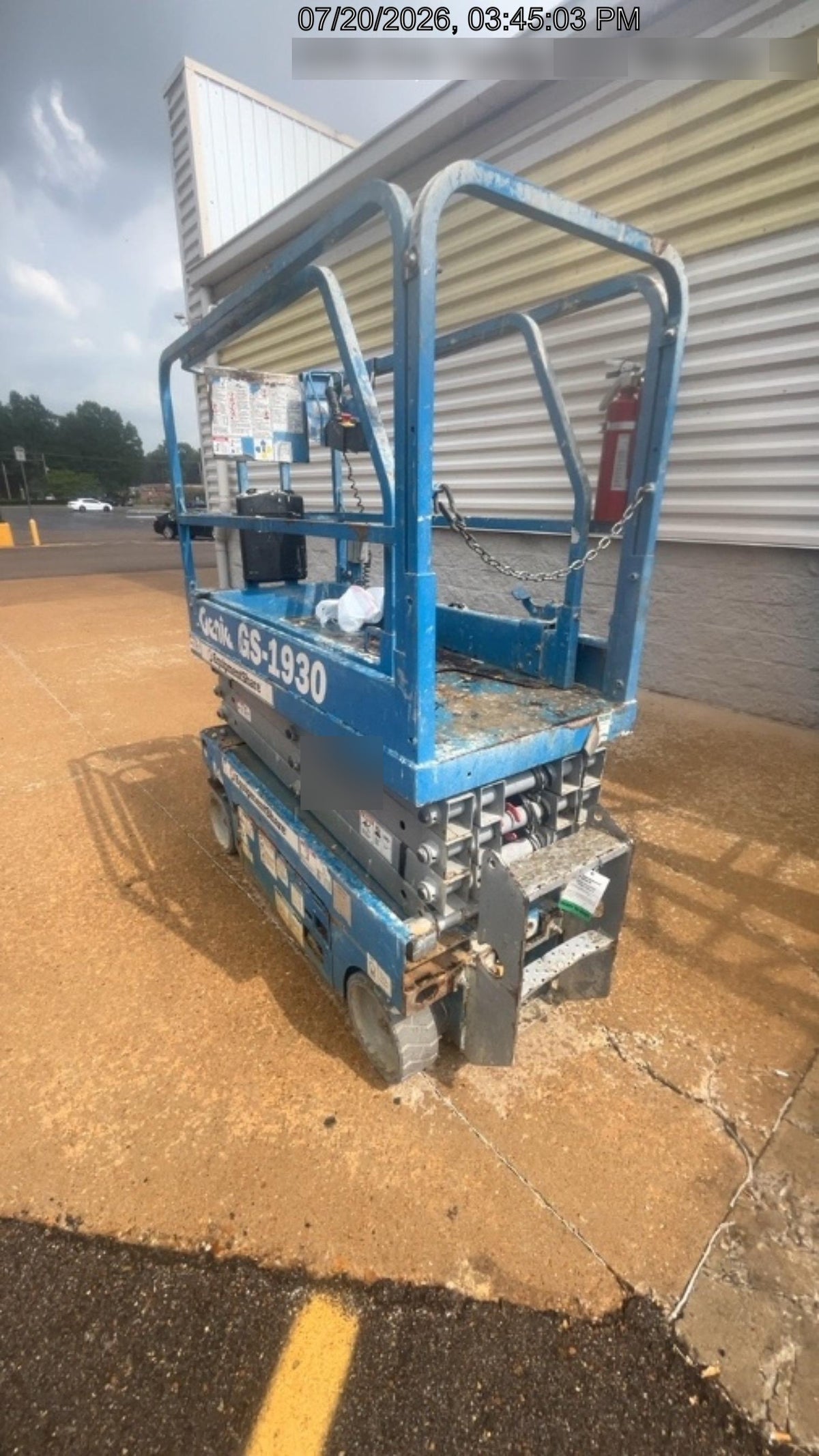 2018 Genie GS-1930 Genie GS-1930 Scissor Lift w/Standard Options
