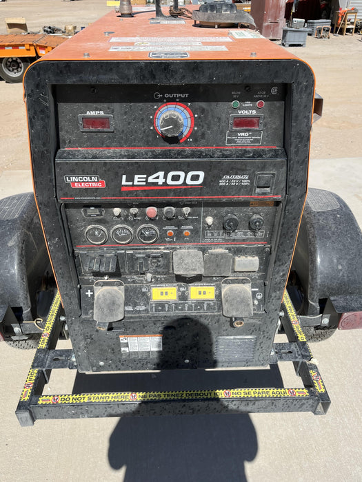 2022 Lincoln Electric LE400 Kubota V1505, Trlr, Cable Rack, Light Kit, ES Decals, T3