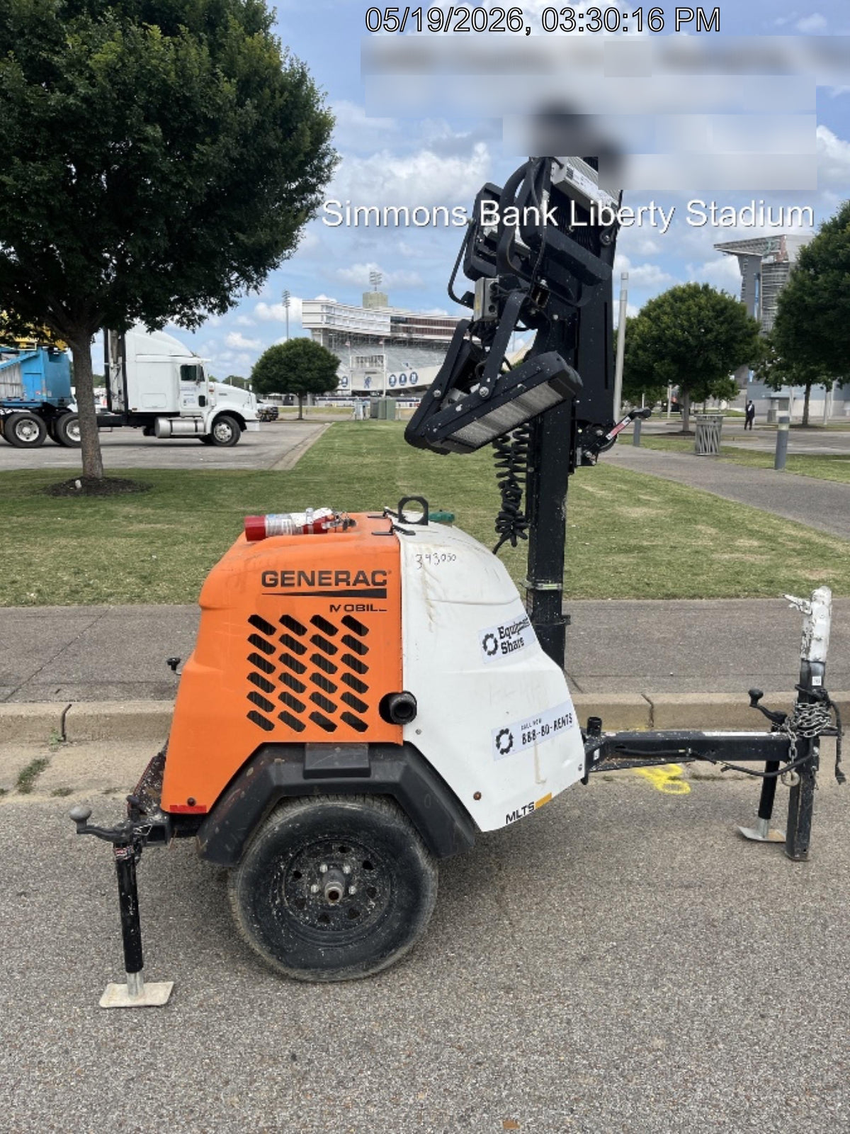 2024 Generac MLT2 Diesel, Flex Switch 120V Input, Powerzone Controller, 
(4) 320W LED Lights, 4kW Generator, 39.9 Gal Fuel Tank, 2" Ball, T3