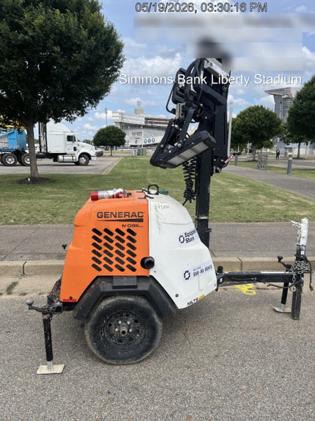 2024 Generac MLT2 Diesel, Flex Switch 120V Input, Powerzone Controller, 
(4) 320W LED Lights, 4kW Generator, 39.9 Gal Fuel Tank, 2" Ball, T3