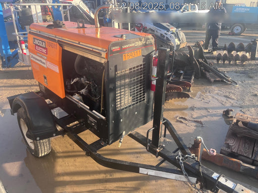 2021 Lincoln Electric Vantage 322 Vantage 322 Ready Pak 3 w/ Decals, ORANGE (includes trailer, cable rack, fender light kit) NO Telematics