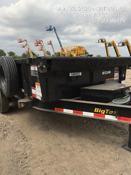 2025 BIG TEX TRAILER 16LP-14BK6SIRPD