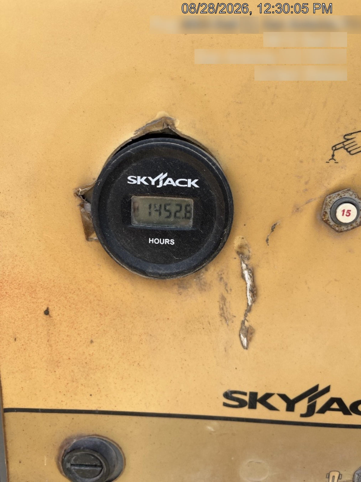 2017 SKYJACK SJ45T+