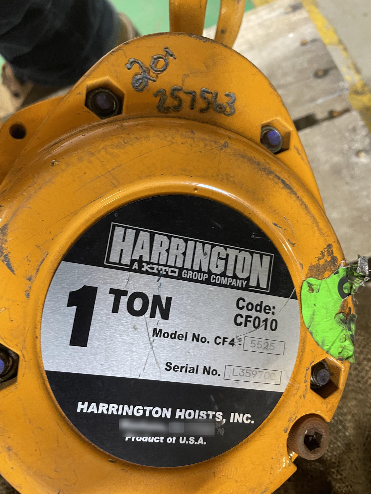 2022 HARRINGTON CF010-20