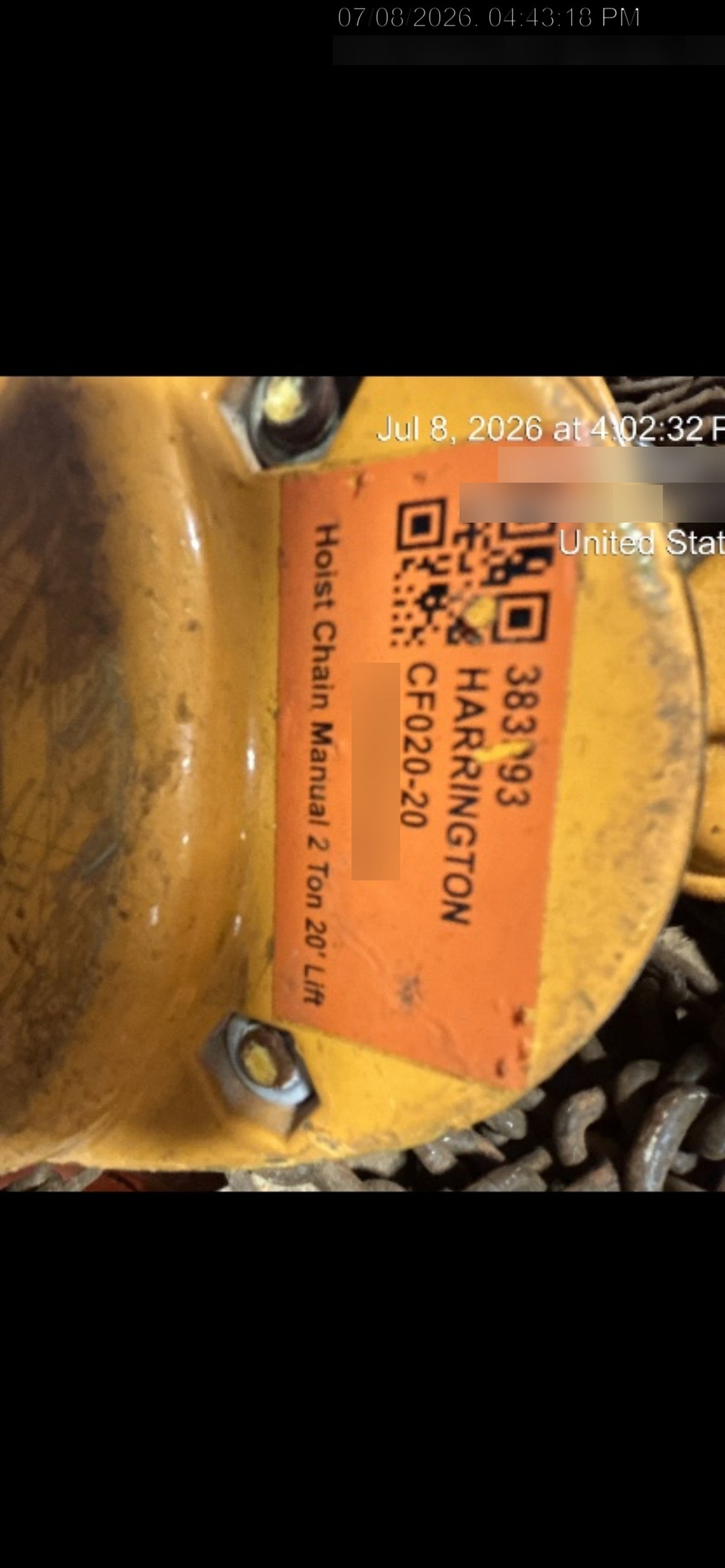 2024 HARRINGTON CF020-20