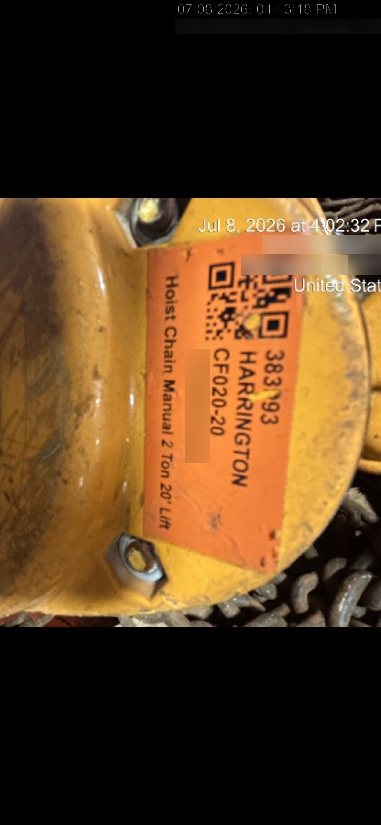 2024 HARRINGTON CF020-20