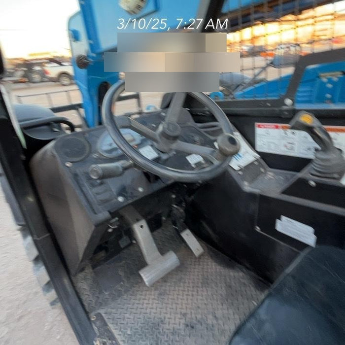 2018 Genie GTH-844 GTH-844 w/Open ROPS, Solid Tires, beacon/work lights, 60" carriage/forks