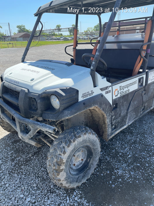 2022 Kawasaki Mule PRO-DXT Standard Options, Backup Alarm, Beacon, Plastic Hard Top, Poly Windshield, Horn Kit