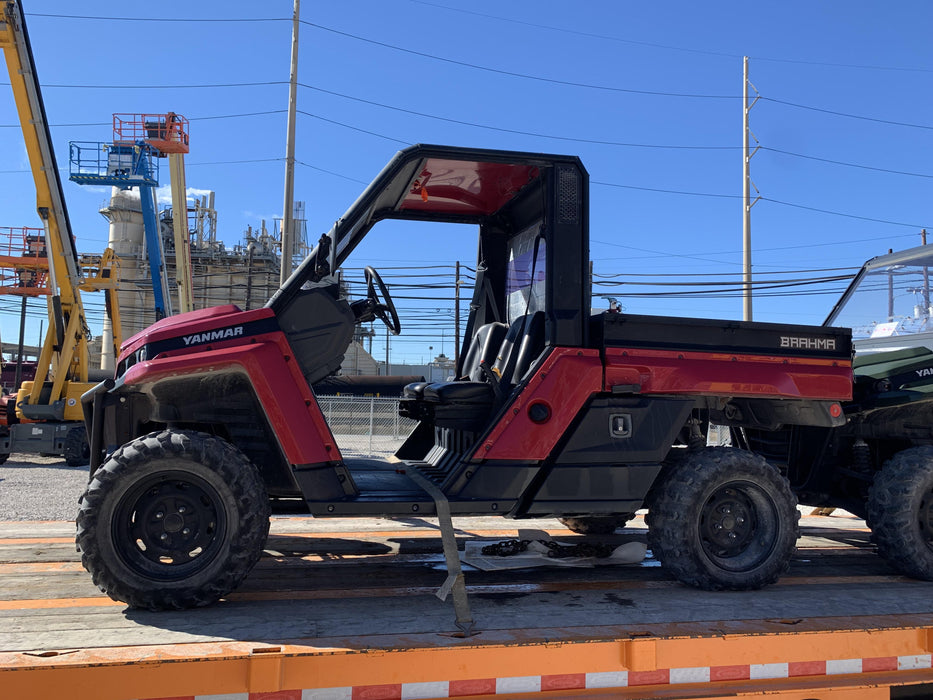 2021 Yanmar YU1000 Canopy, Steel Wheel, Poly WindShield, Beacon, Backup Alarm