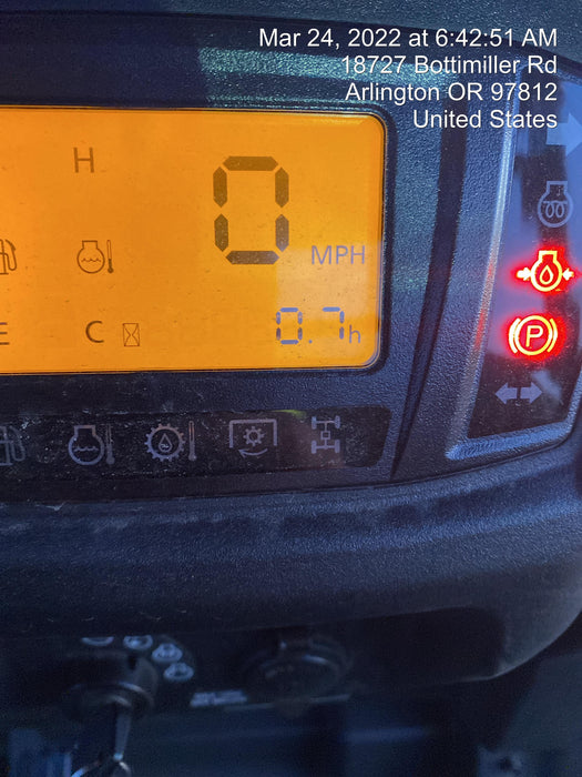 2022 Kubota RTV-X1140W-H Plastic Canopy, Windshield Acrylic Clear, LED Strobe Light, Wire Harness Kit, Back up Alarm