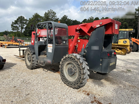 2019 Manitou MTA8044 MTA 8044 - 74 HP T4, Canopy, Worklights/Strobe, Beacon, 66" Carriage, 48" Forks, Solid Tires, Lift Hook, Aux Hydraulics
