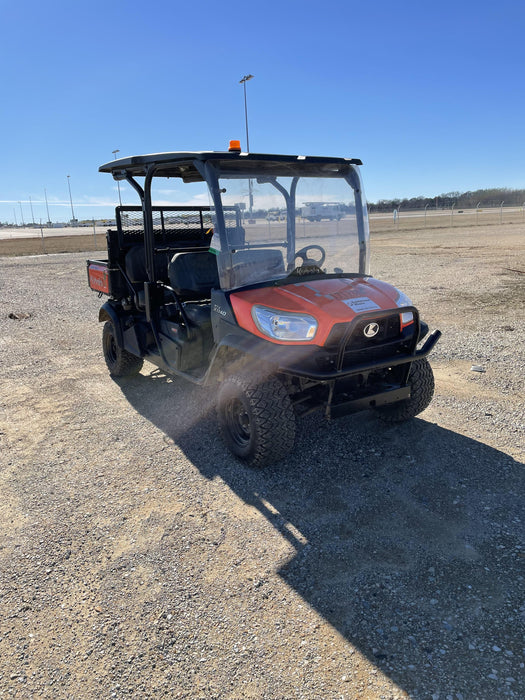 2021 Kubota RTV-X1140W-H Plastic Canopy, Windshield Acrylic Clear, LED Strobe Light, Wire Harness Kit, Back up Alarm