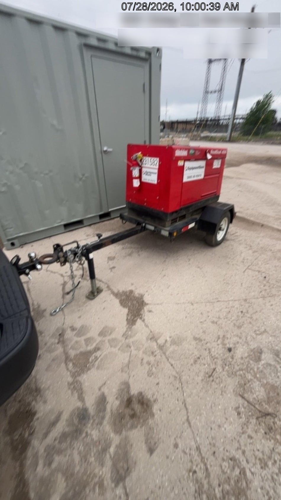 2022 Shindaiwa DGW400MDL Kubota D902 Engine, 23 HP, Dual Op Welder, Wire, Arc, Droop Stick, Tig, and CC Stick Functionality, Simulphase, 3 Phase and 1 Phase Gen Output, Single Axle NB Trlr, Slr Trckl Chrg 12V 12W, Fire Ext