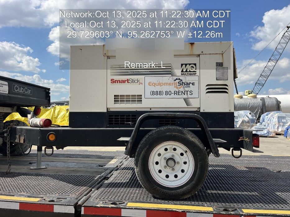 2017 Multiquip DLW400ESA4 MultiQuip 400 amp Welder, 14kW, 120/240V, T4F Kubota + 100' welding cable set