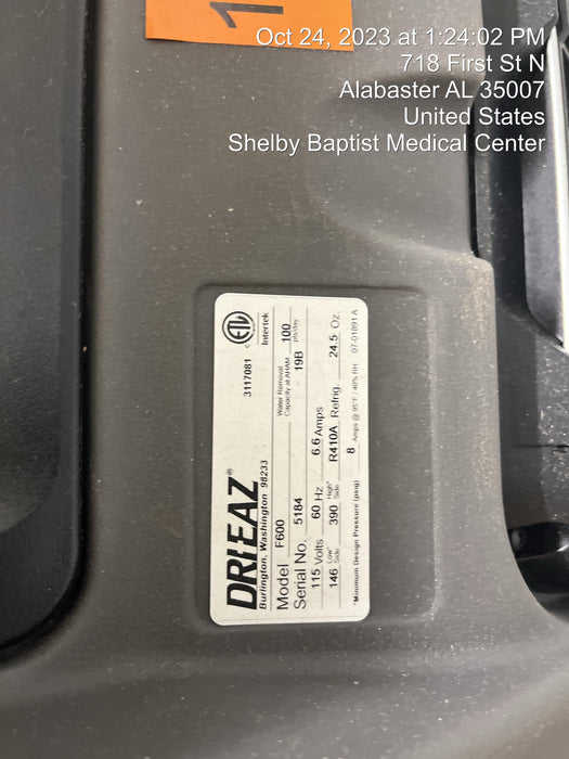 2020 DRI-EAZ LGR6000Li