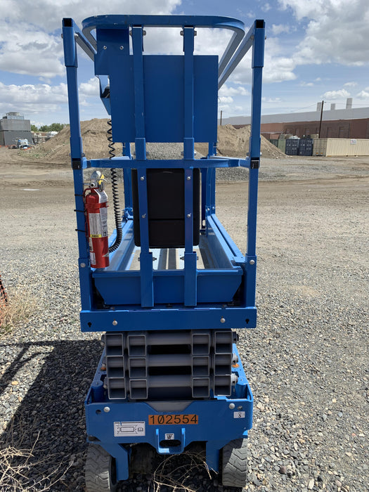 2020 Genie GS-1930 Solid Non Marking Tires, Beacon, Folding rails with half height swing gate, 800W Inverter