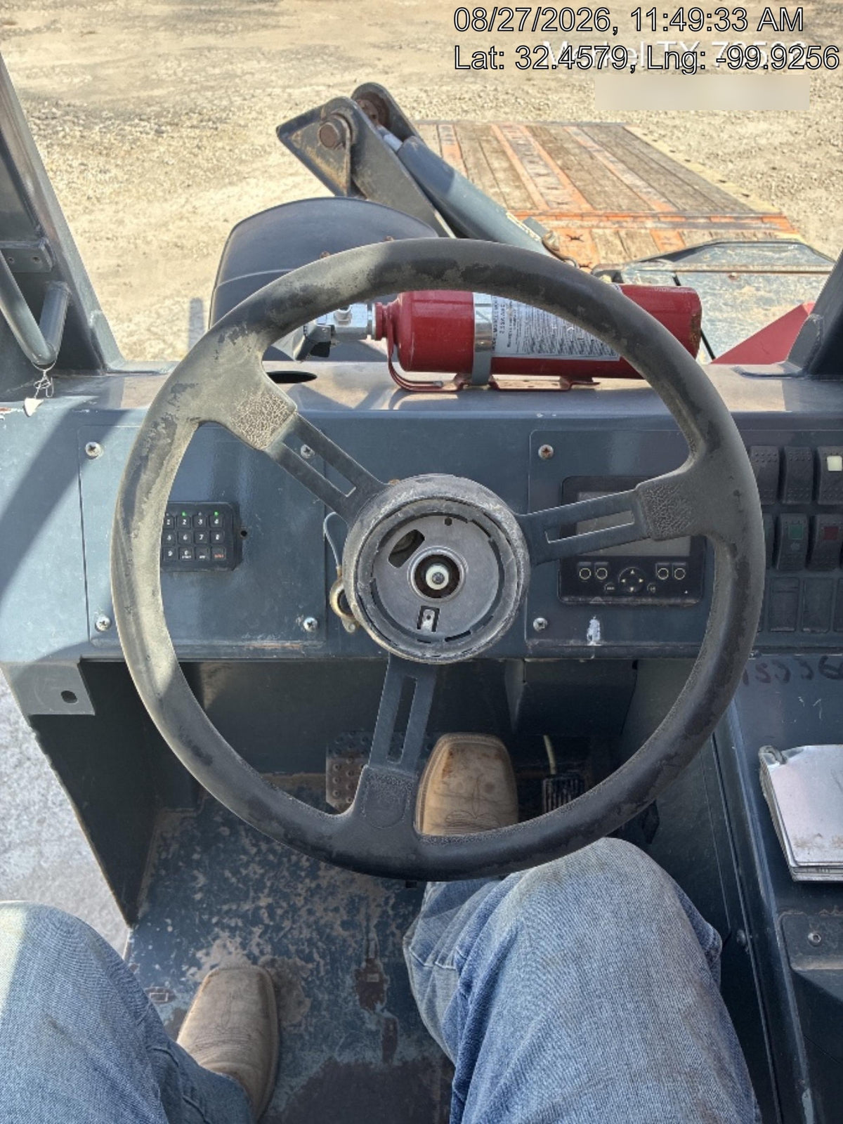2018 Manitou MTA10055 MTA10055 - 74 HP T4, Canopy, Worklights/Strobe, Beacon, 66" Carriage, 60" Forks, Solid Tires, Lift Hook, Aux Hydraulics