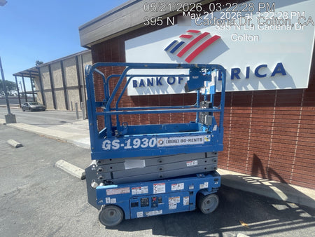 2019 Genie GS-1930 Half Height Swing Gate, 800W Inverter