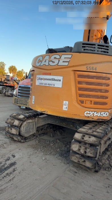 2018 CASE CX145D SR