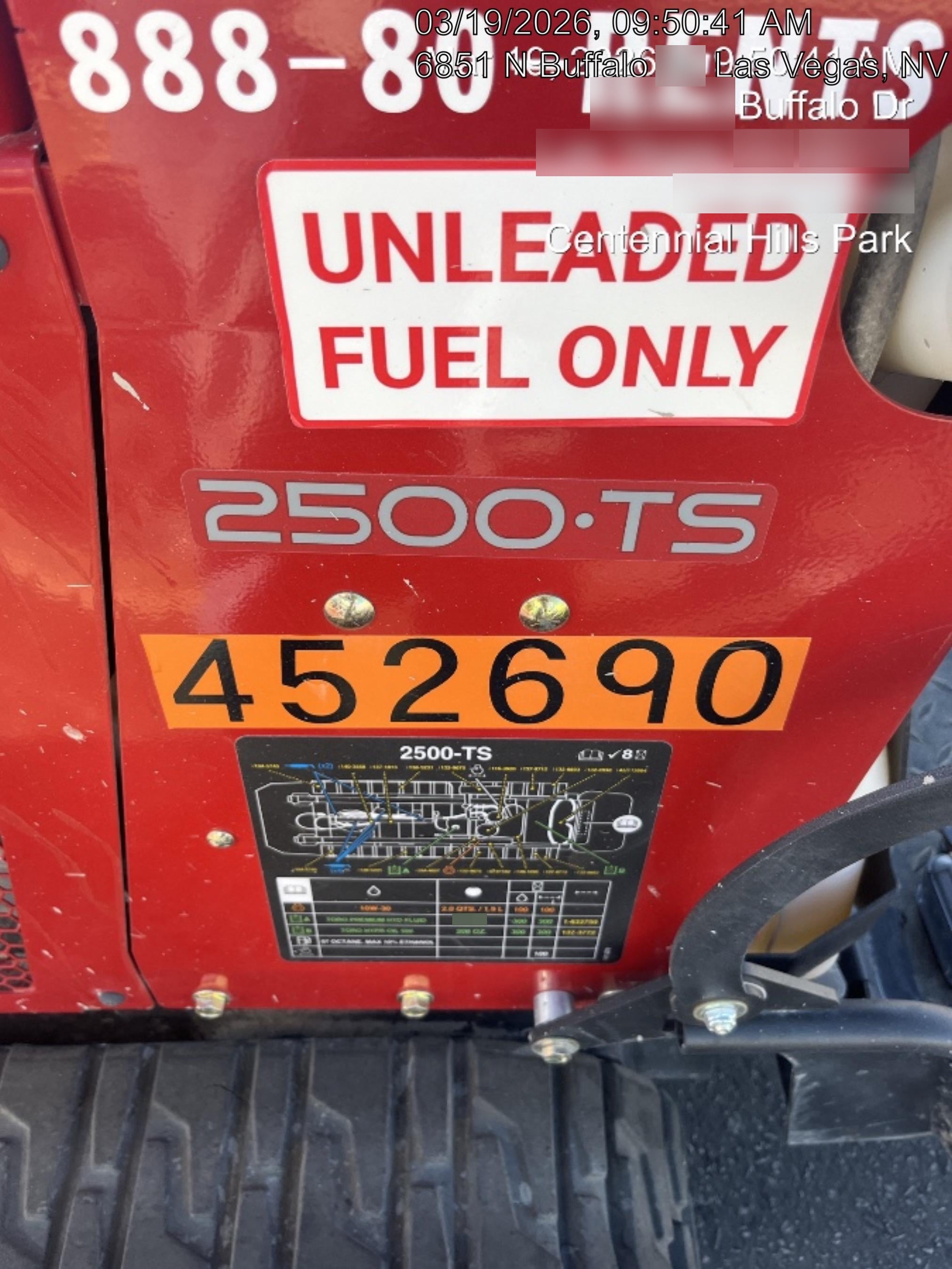 2024 TORO MBTX 2500-TS