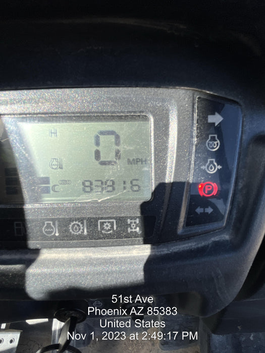 2022 Kubota RTV-X1140W-H Plastic Canopy, Windshield Acrylic Clear, LED Strobe Light, Wire Harness Kit, Back up Alarm