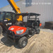 Kubota RTV-X1140W-H 4wd Utility Cart, 4 Seat, Diesel, LED Strobe, Windshield Tempered Glass, Plastic Canopy, Wire Harness Kit, Backup Alarm