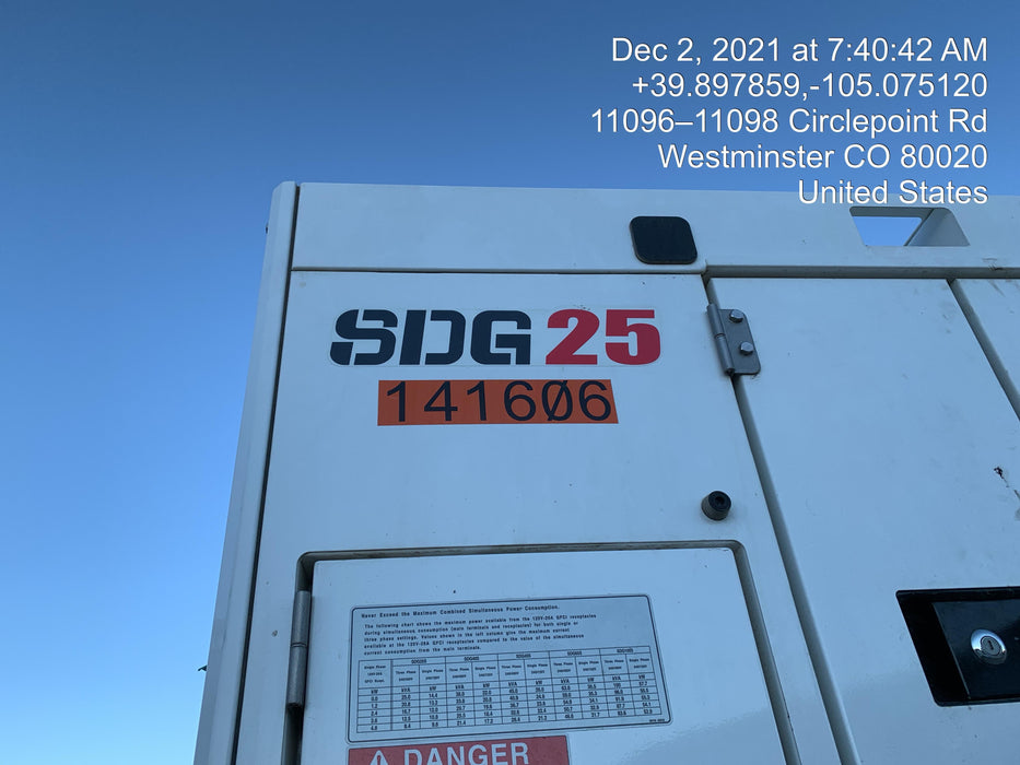 2021 AIRMAN SDG25S-8E1