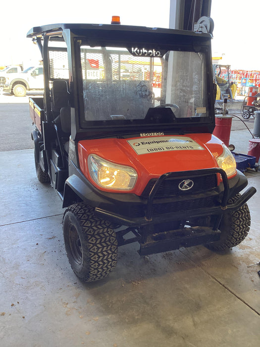 2021 Kubota RTV-X1140W-H Plastic Canopy, Windshield Acrylic Clear, LED Strobe Light, Wire Harness Kit, Back up Alarm