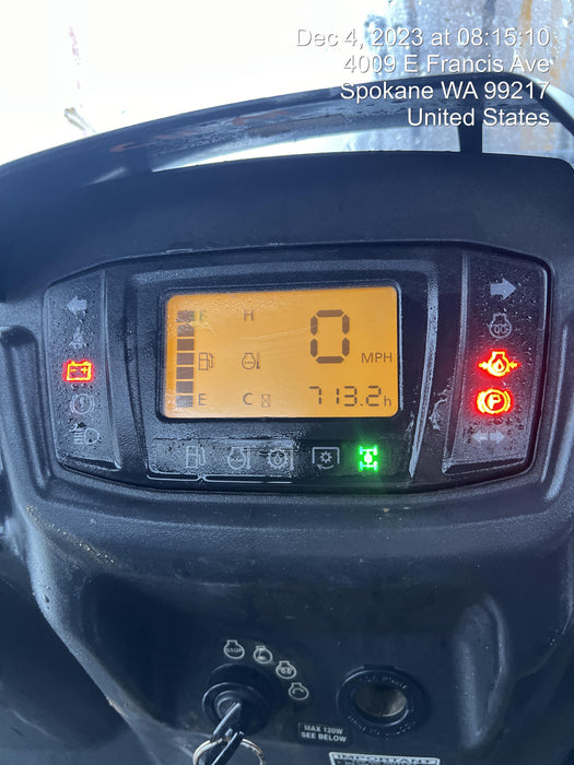 2022 Kubota RTV-X1140W-H Plastic Canopy, Windshield Acrylic Clear, LED Strobe Light, Wire Harness Kit, Back up Alarm