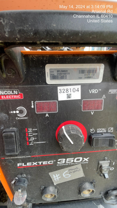 2023 LINCOLN ELECTRIC FLEXTEC 350X