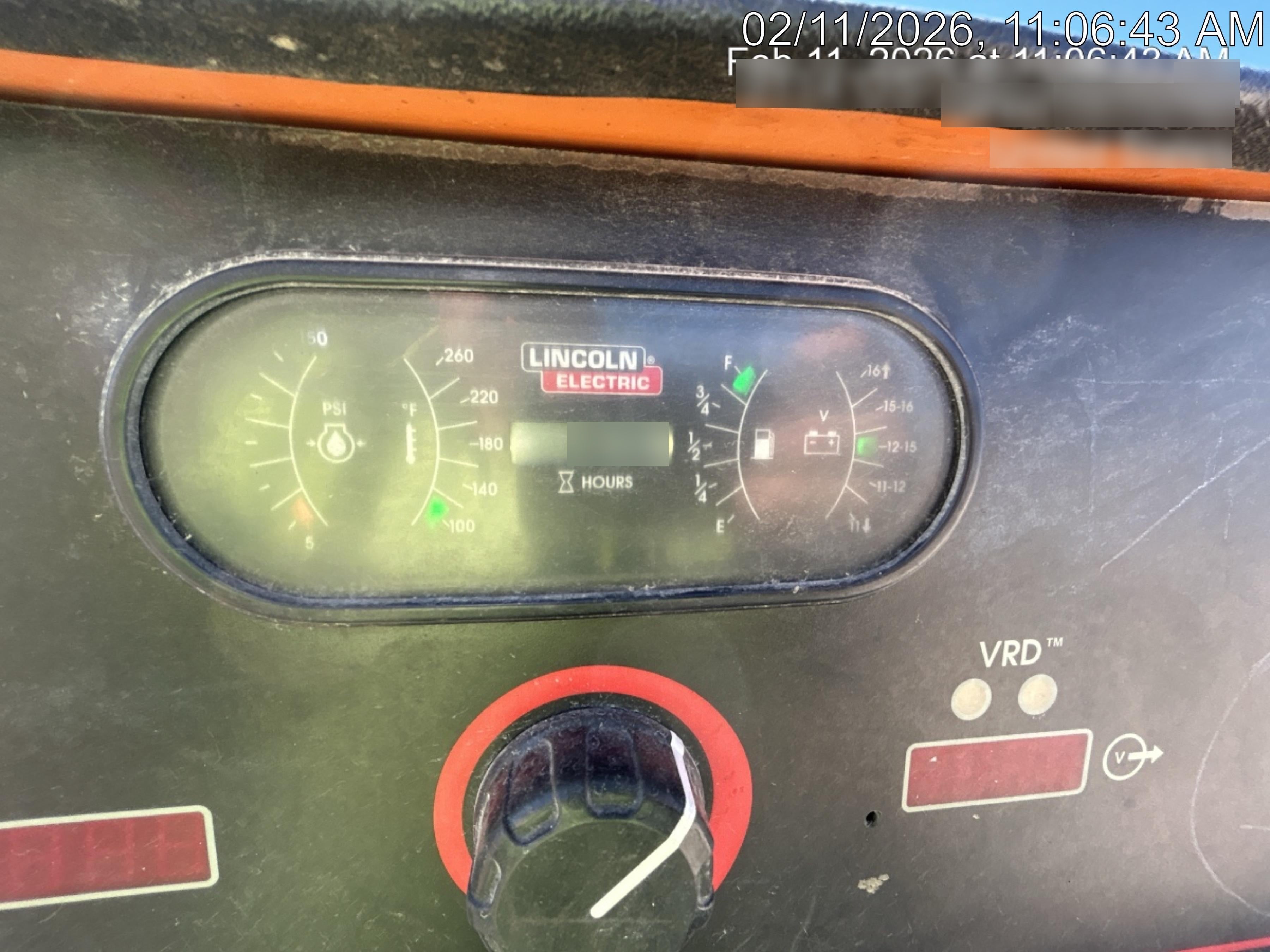 2021 Lincoln Electric Vantage 549X Ready Pak 3, ORANGE (includes trailer, cable rack, fender light kit)