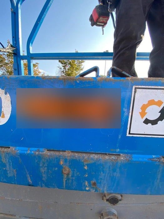 2019 Genie GS-1930 Fixed Rails with Chain Entry