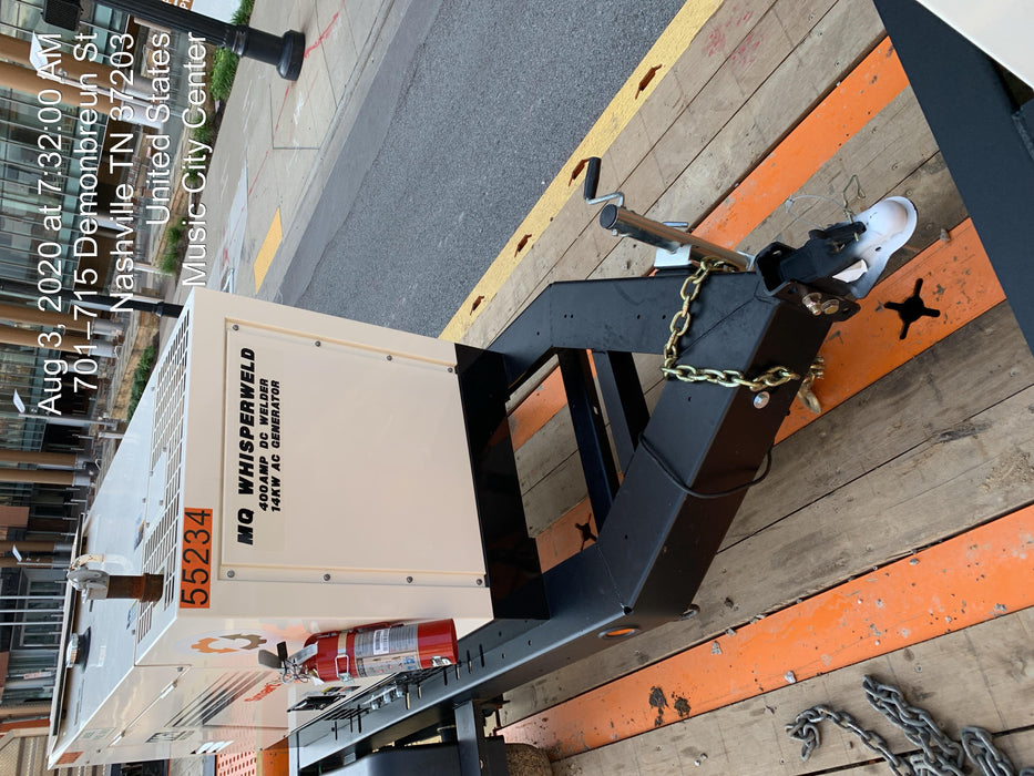 2019 Multiquip DLW400ESA4 Dual Pack, Trailer Mounted