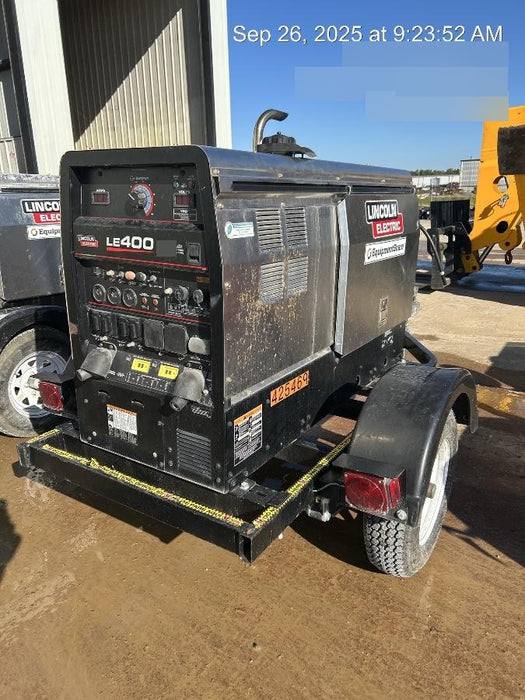 2024 Lincoln Electric LE400 Kubota V1505, Trlr, Cable Rack, Light Kit, ES Decals, T3