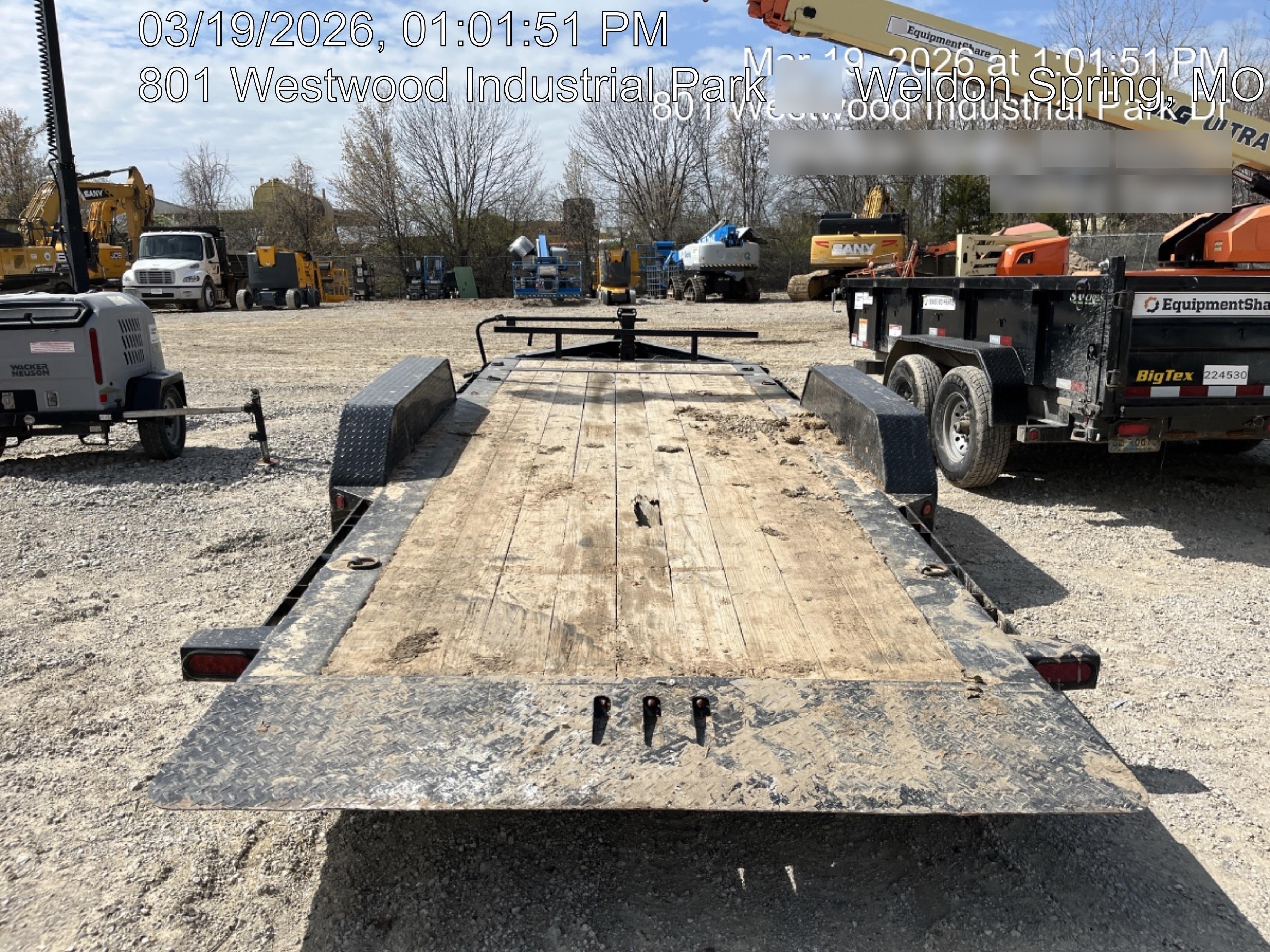 2022 LOADTRAIL Tilt-Deck Rental Trailer
