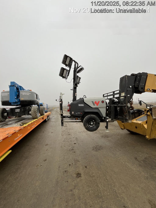 2024 Wacker Neuson LTT4 Diesel, Kohler KDW702, Deep Sea Controller, Auto Start, LED 320W, Bypass Outlet, T3