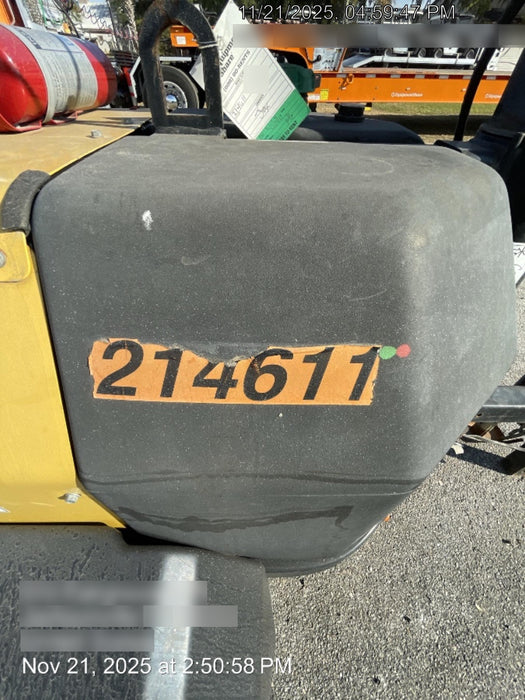 2022 Allmand NLV3GR (4) LED Light Fixture 350W, 23' Vertical Mast, 3kW Prime, Towable, Deep Sea L401, Leveling Jacks, Yanmar T4F 5.8hp